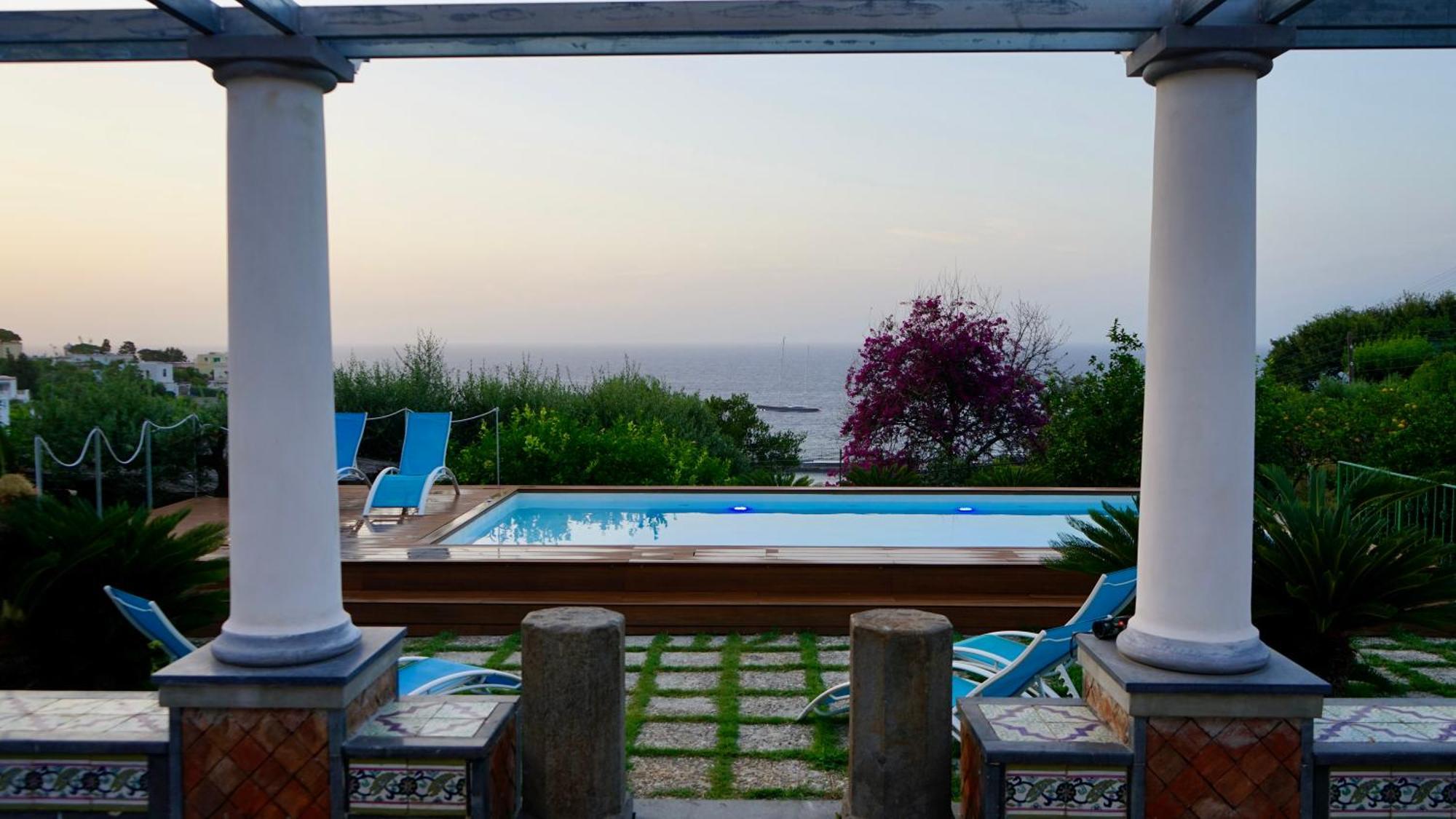 Villa Amalu Capri Piscina E Giardino Exteriör bild