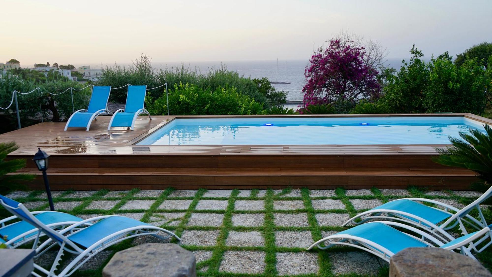 Villa Amalu Capri Piscina E Giardino Exteriör bild