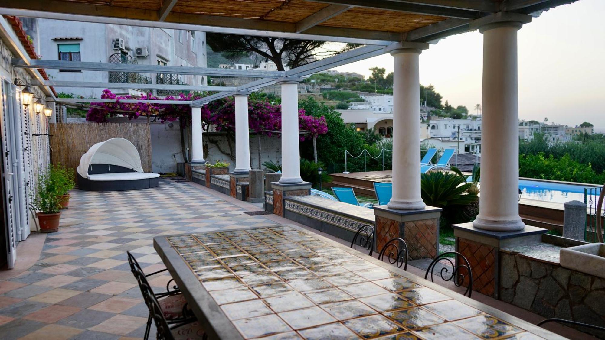 Villa Amalu Capri Piscina E Giardino Exteriör bild