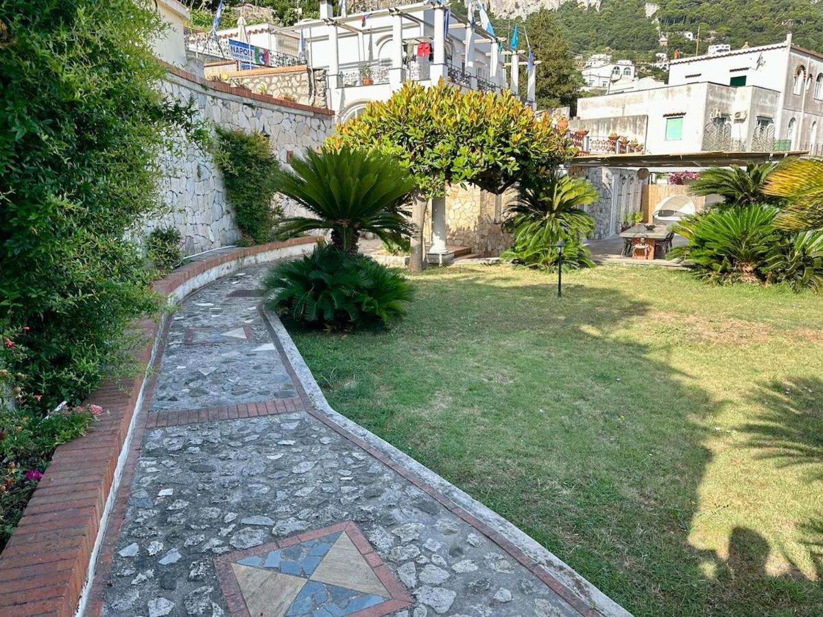 Villa Amalu Capri Piscina E Giardino Exteriör bild