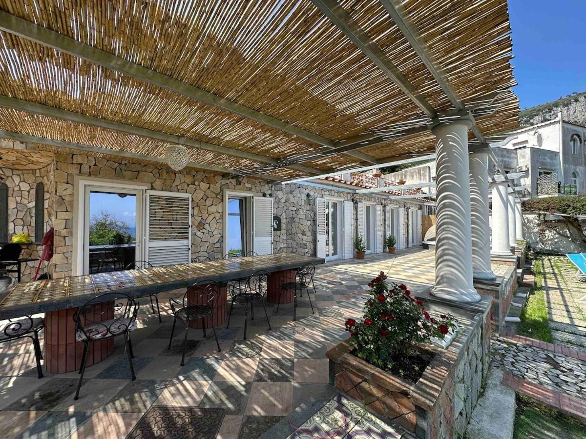 Villa Amalu Capri Piscina E Giardino Exteriör bild