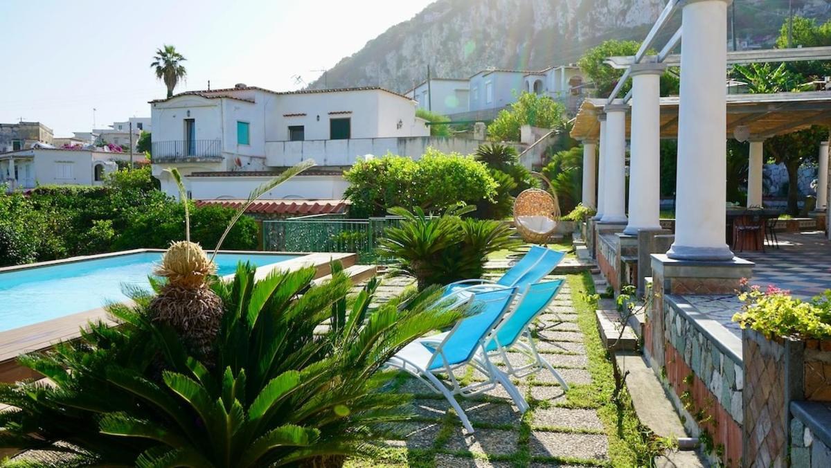 Villa Amalu Capri Piscina E Giardino Exteriör bild
