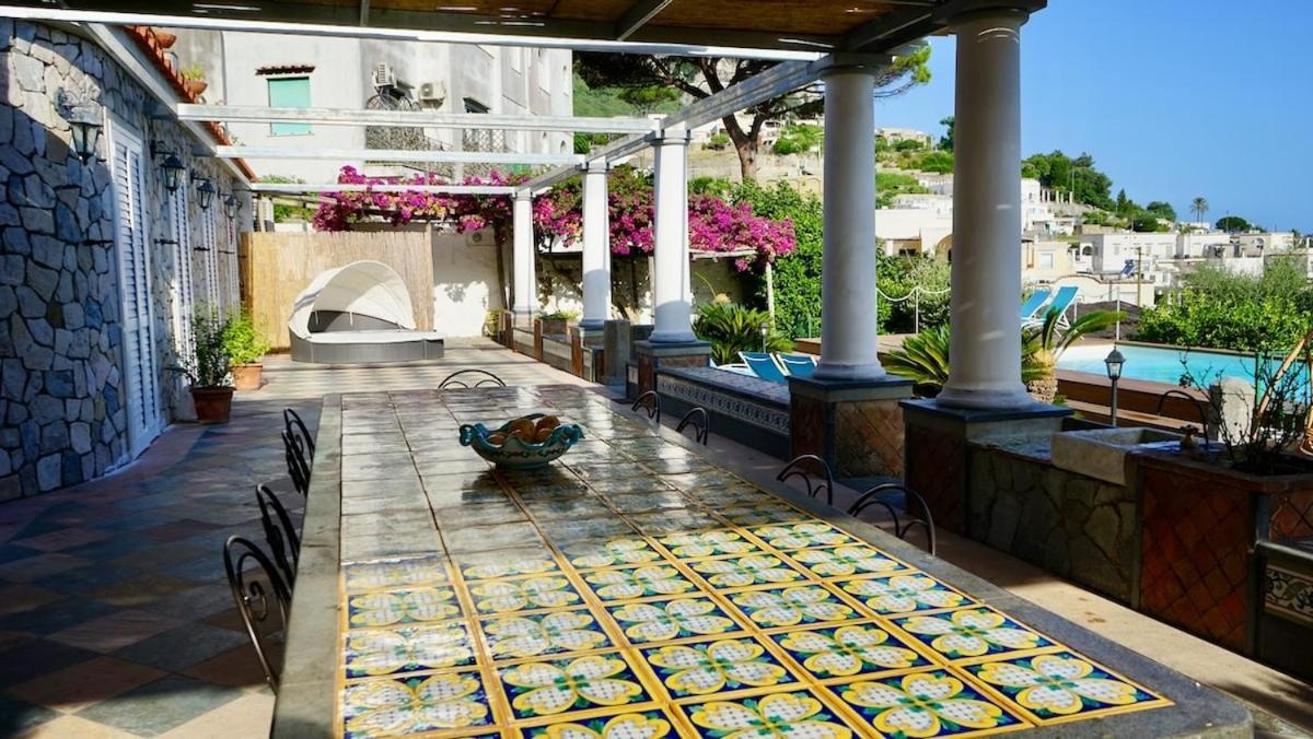Villa Amalu Capri Piscina E Giardino Exteriör bild