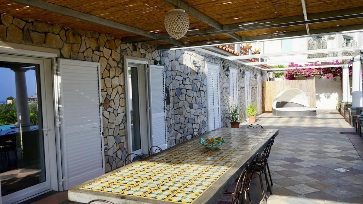 Villa Amalu Capri Piscina E Giardino Exteriör bild
