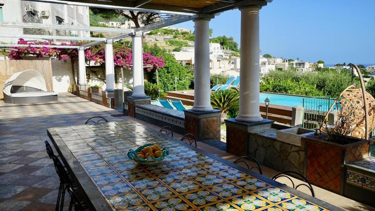 Villa Amalu Capri Piscina E Giardino Exteriör bild